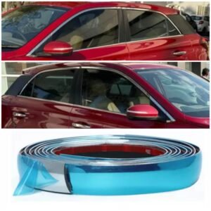 chrome beading roll 15mm for car universal fit