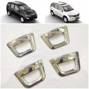 Chrome Door Handle Garnish Catch Covers for Mahindra XUV 500 2018+ Set of 4Pcs Premium Exterior Accessories