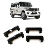 Mahindra Bolero Super Black Glossy Finish Door Handle Covers (Set of 4Pcs) Exterior Accessories
