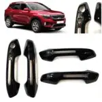 Piano Black Door Handle Covers for Kia Seltos (Set of 4Pcs) Exterior Styling Premium