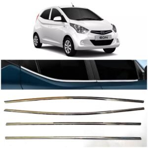 Stainless Steel Lower Window Garnish Chrome for Hyundai Eon (4Pcs) Exterior Styling Accessories