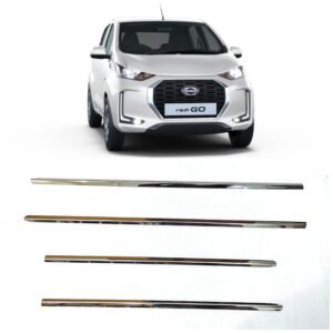 Stainless Steel Chrome Lower Window Garnish for Datsun Redi-Go (Set of 4P) Exterior Accessories