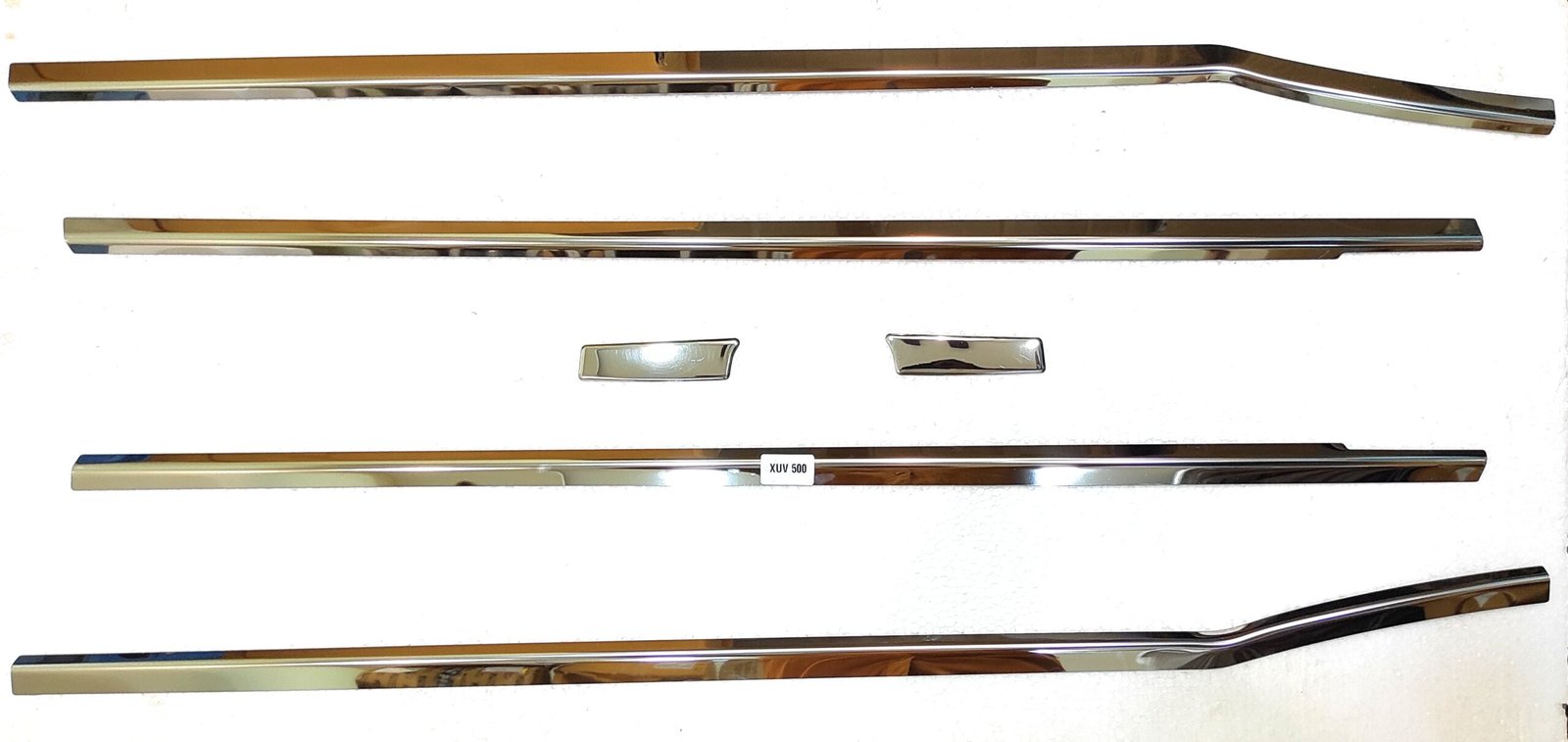 Lower Window Garnish Chrome Set for Mahindra Xuv 500 (SS-6Pcs) Exterior Styling Accessories 3 Lower Window Garnish Chrome Set for Mahindra Xuv 500 (SS-6Pcs) Exterior Styling Accessories - Image 4