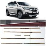 Chrome Lower Window Garnish Set for XL6 Stainless Steel (6Pcs) Exterior Styling Accessories