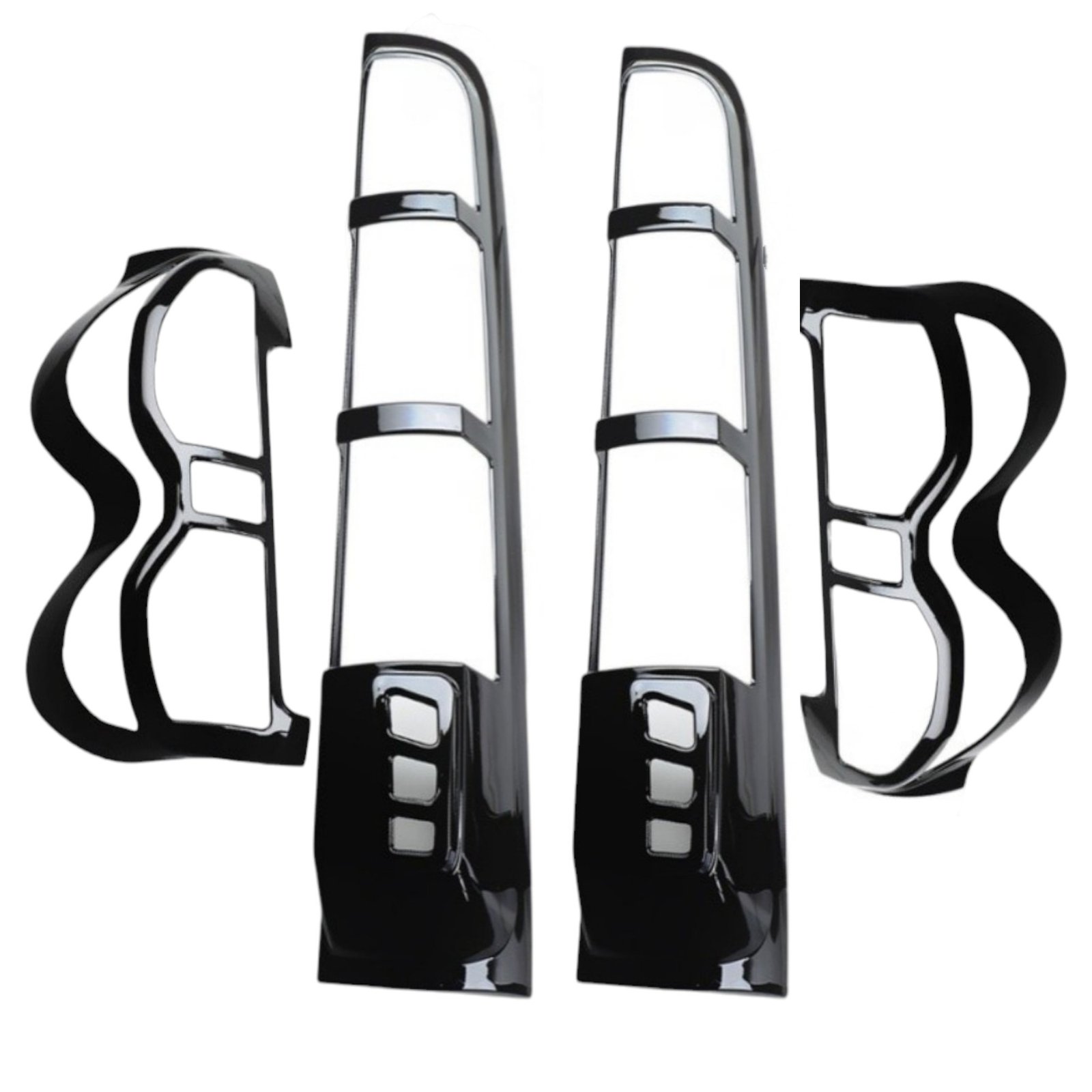 Piano Black Kit for Scorpio Classic (5Items, 22Pcs) All Models Exterior Upgrade Premium Combo Set - Image 3