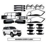 Piano Black Kit for Scorpio Classic (5Items, 22Pcs) All Models Exterior Upgrade Premium Combo Set