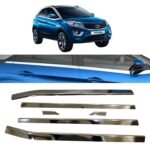 Chrome Lower Window Garnish for Tata Nexon 2017-2023 (S.S / Set of 6Pcs) Exterior Styling