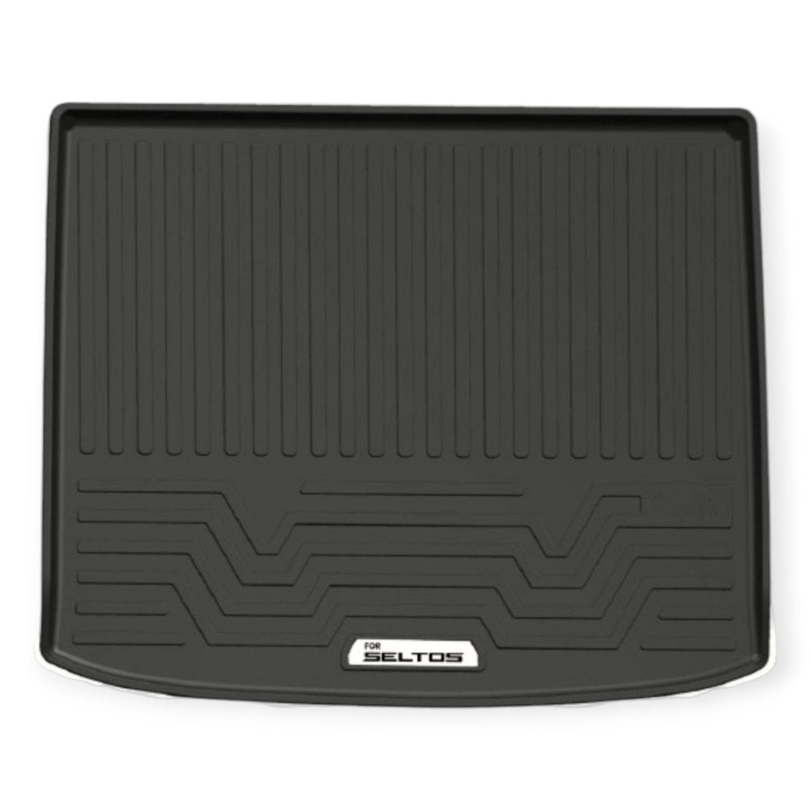 TPE Boot Mat for Kia Seltos (Set of 1P) Custom-Fit Cargo Liner Long-Lasting Protection 2 TPE Boot Mat for Kia Seltos (Set of 1P) Custom-Fit Cargo Liner Long-Lasting Protection - Image 3