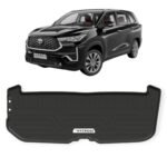 Premium Boot Mat For Toyota Innova Hycross | All Models | Set of 1 Piece | Heavy-Duty Anti-Slip Car Trunk Mat