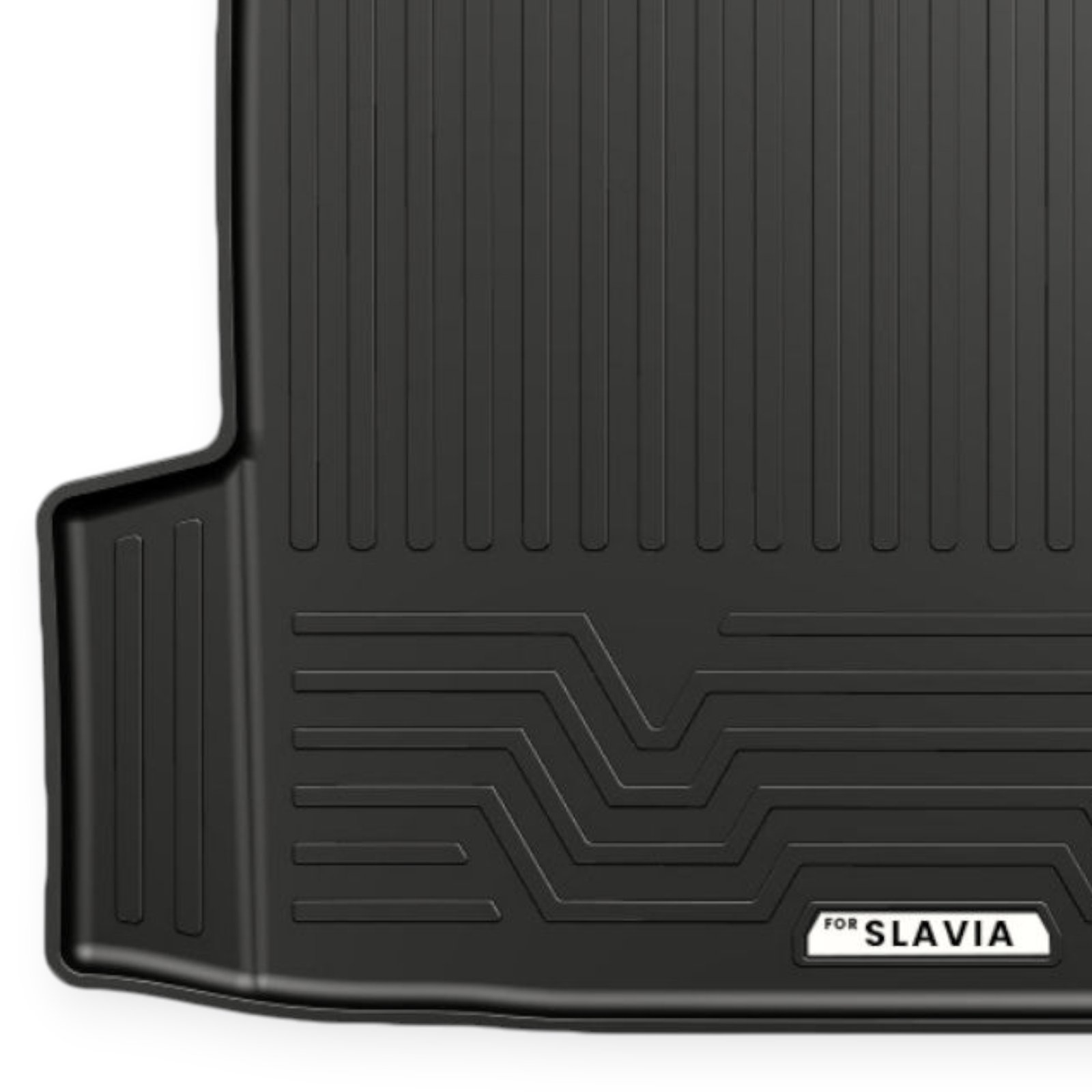 Premium Boot Mat For Skoda Slavia (2022-Present) Custom-Fit Trunk Liner (Pack of 1P) 1 Premium Boot Mat For Skoda Slavia (2022-Present) Custom-Fit Trunk Liner (Pack of 1P) - Image 2