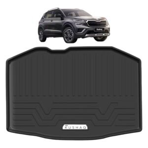 Premium Boot Mat For Skoda Kushaq (2021-Present) Cargo Tray | Custom-Fit Trunk Liner – Set of 1P