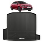 Premium Boot Mat for Volkswagen Virtus (2022-Present) Set of 1P | Custom-Fit Rear Trunk Liner Boot Protector