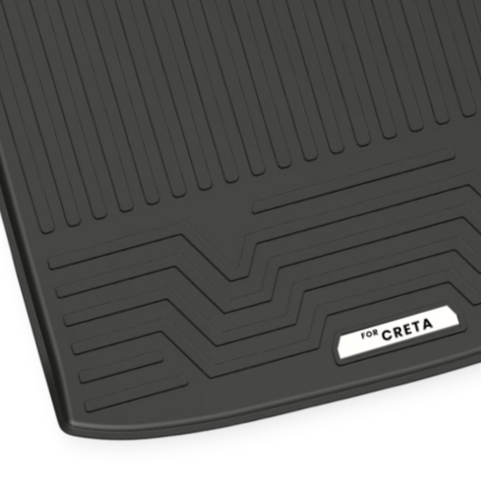 Premium TPE Boot Mat for Hyundai Creta (2022-24) Trunk Tray Set of 1 Piece 1 Premium TPE Boot Mat for Hyundai Creta (2022-24) Trunk Tray Set of 1 Piece - Image 2