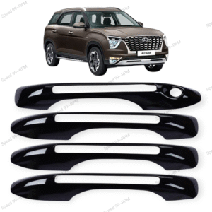 Super Black Piano Finish Door Handle for Alcazar 2021+ (Set of 4-P) Exterior Styling Accessories