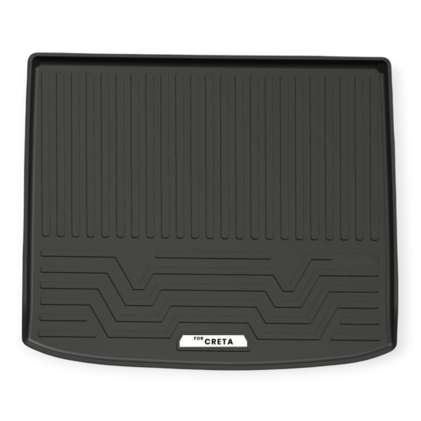 Premium TPE Boot Mat for Hyundai Creta (2022-24) Trunk Tray Set of 1 Piece 2 Premium TPE Boot Mat for Hyundai Creta (2022-24) Trunk Tray Set of 1 Piece - Image 3