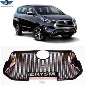 innova crysta grill chrome cover