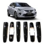 Super Black Door Handle Trim for Baleno 2015-20 – Set of 8 Glossy Finish Exterior Styling set