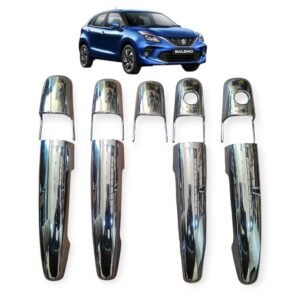 Premium Door Handle Chrome Trim for Baleno 2015-22 - Key Type (Set of 9pcs) Exterior
