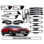 Piano Black Kit for Brezza 2022+ 20-Pcs Exterior Styling