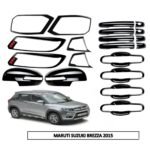Piano Black Kit for Brezza 2015-19 (20-Pcs) Exterior Styling Trim