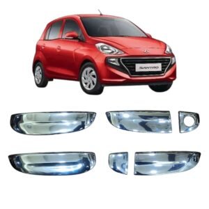 Door Handle Chrome Set for Hyundai Santro 2018+ (6Pcs) Exterior Styling Accessories