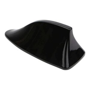 Universal Fit Car Roof Shark Fin Antenna – Gloss Black | Stylish Aerodynamic Design Pack of 1P