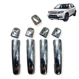 Door Handle Chrome Set for Vitara Brezza 2016-19 (9Pcs) Exterior Garnish Accessories