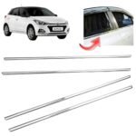 Lower Window Chrome for Hyundai Elite i20 (Set of 4Pcs) Premium Stainless Steel Exterior Garnish