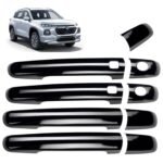 Piano Black Door Handle Cover for Grand Vitara 2022-Present (Set of 9-Pcs) Premium