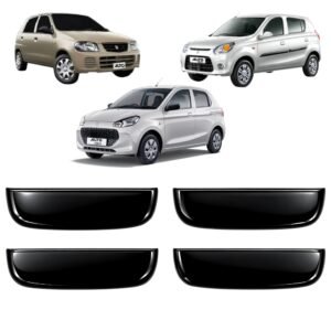 Piano Black Door Handle Cover for Maruti Alto / Alto 800 / K10 (Set of 4Pcs) Exterior Styling Accessories