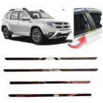 Chrome Lower Window Garnish for Renault Duster (Stainless Steel/Set of 4P) Premium Accessories