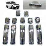 Chrome Door Handle Cover for Mahindra Scorpio (2009-2019) | Pack of 12Pcs | High-Gloss Exterior Premium Accessories