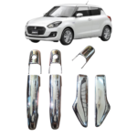 Premium Door Handle Chrome Cover for Maruti Swift 2018-2023 (Set of 7Pcs) Exterior Accessories