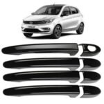 Piano Black Door Handle Cover Set for Tata Tiago (Set of 8) Premium