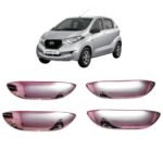 Door Handle Chrome Cover for Datsun Redi-GO (Set of 4Pcs) | Exterior Garnish