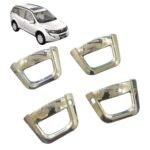 Chrome Door Handle Catch Cover for Mahindra XUV500 (Set of 4) Premium Exterior Trim