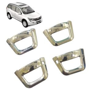 Chrome Door Handle Catch Cover for Mahindra XUV500 (Set of 4) Premium Exterior Trim