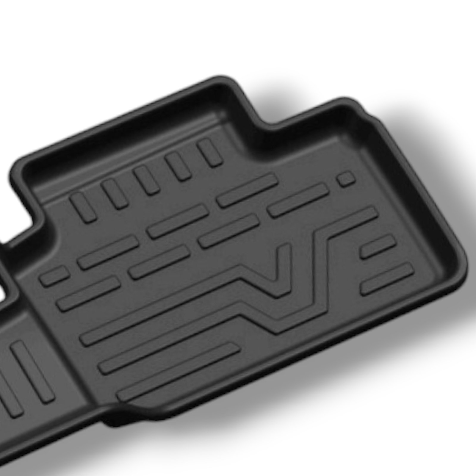Premium Custom Fit Car Floor Mats for Maruti Suzuki Brezza (2022 June-Present) Set of 3P | All-Weather Black - Image 4