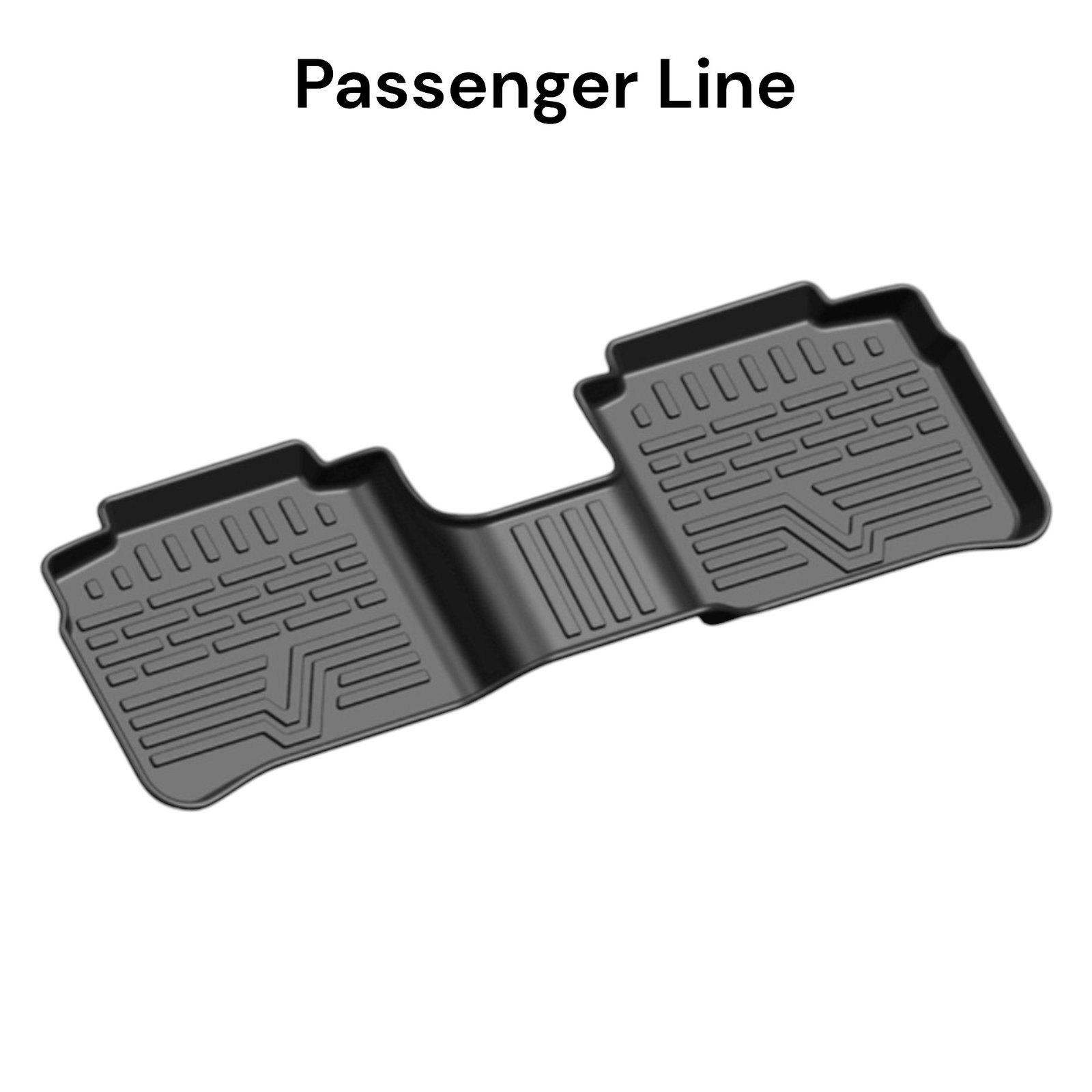 Premium Car Floor Mats for Toyota Urban Cruiser Hyryder 2023-Present (Black, 3Piece Set) All-Weather 3D - Image 3