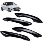 Piano Black Door Handle Cover for Hyundai i20 2020-26 (Set of 4) Premium