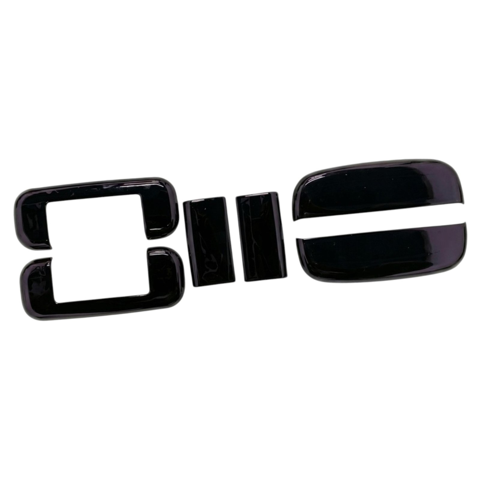 Black Glossy Finish Combo Kit for Maruti Eeco – Premium (5-Items / 16-Pieces) Exterior Garnish - Image 5